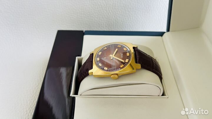 Мужские часы Зим Как Новые СССР Позолота Au10