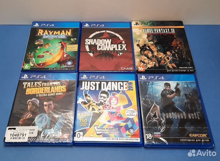 Лицензионные игры PlayStation 4