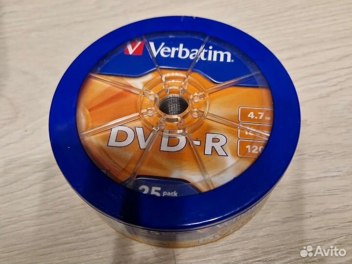 Verbatim dvd-r 25 шт