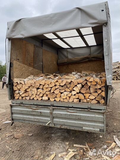 Дрова березовые колотые