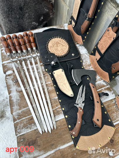 Набор шампуров в чехле