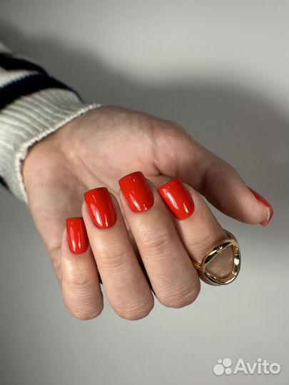 Маникюр гель лак