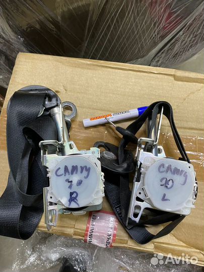 Ремень безопасности правый Toyota Camry 70