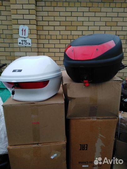 Кофр для мопеда, мотоцикла, скутера