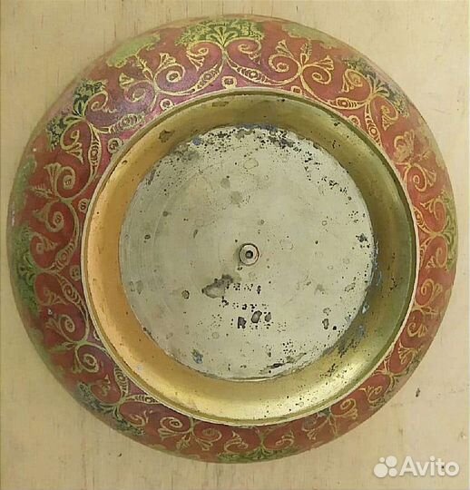 Чаша латунная старинная