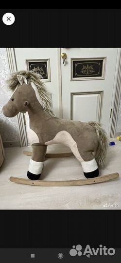 Мягкая игрушка лошадь