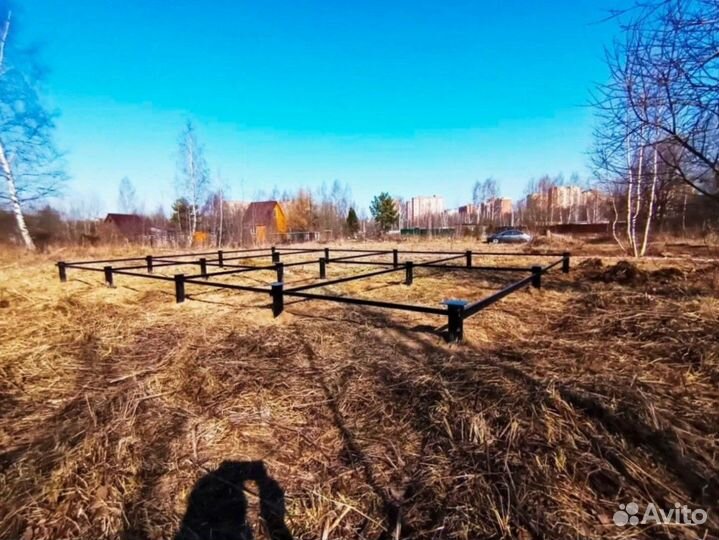 Винтовые сваи под ключ