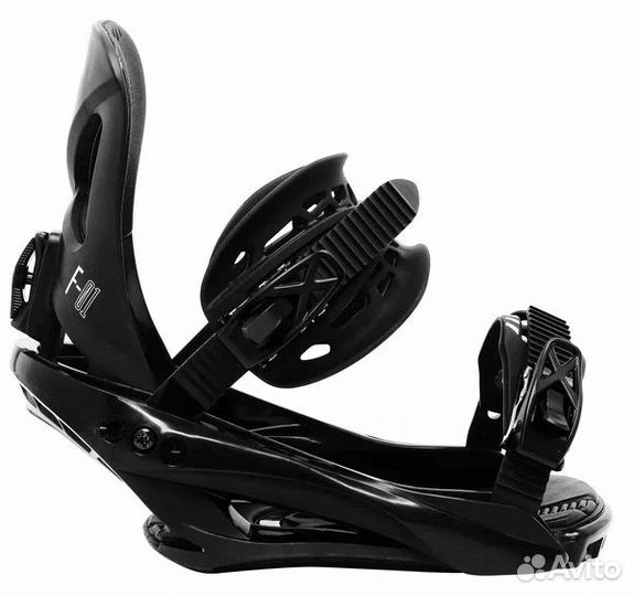 Крепления сноубордические prime - FUN-F1 Black (Ра