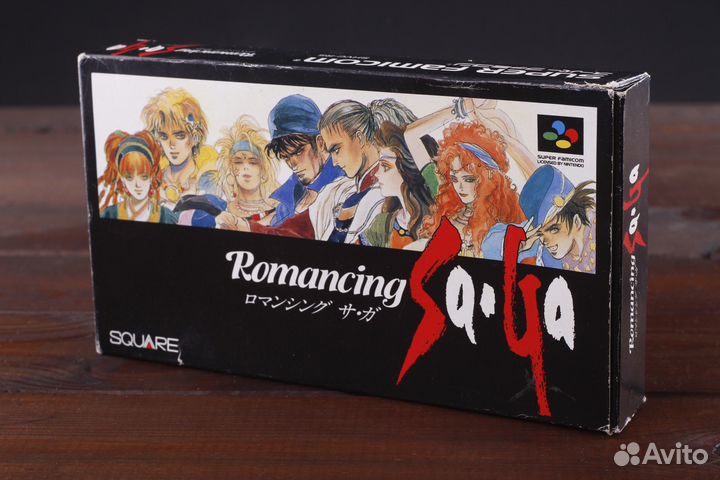 SFC snes Romancing Saga ntsc-J Лицензия