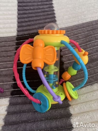 Игрушки - погремушки пакетом