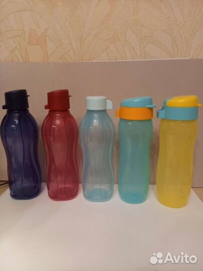 Бутылки и стаканы таппервер