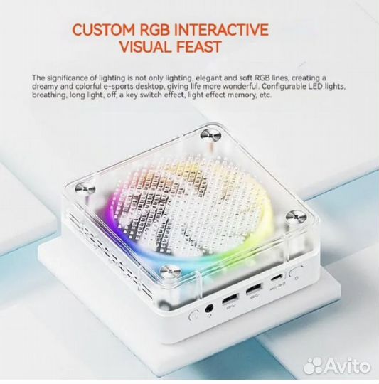 Мини-пк firebat MN56 16 гб/512 гб