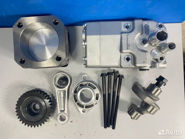 Компрессор Мерседес Актрос 1-цилиндровый двигатель