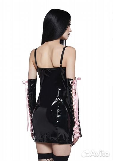 Облегающее платье DollsKill и Перчатки в комплекте