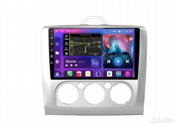 Магнитола андроид Ford Focus 2 FarCar 3/32