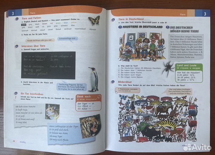 Учебник по немецкому языку, Horizonte, 5 класс