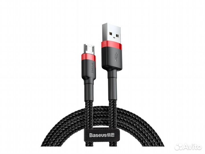 Кабель baseus Cafule, Micro-USB, 1 м