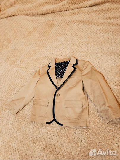 Пиджак для мальчика рост 86 см