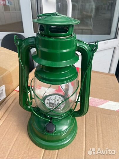 Светодиодная лампа на батарейках стилизованная