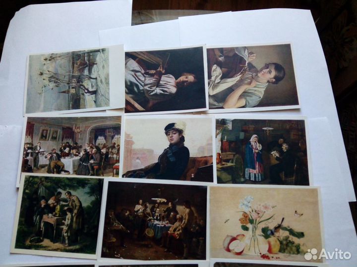 Старые открытки СССР 50-60-х годов