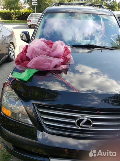 Свадебное украшение на авто