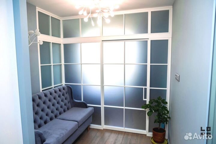 Стеклянные межкомнатные перегородки