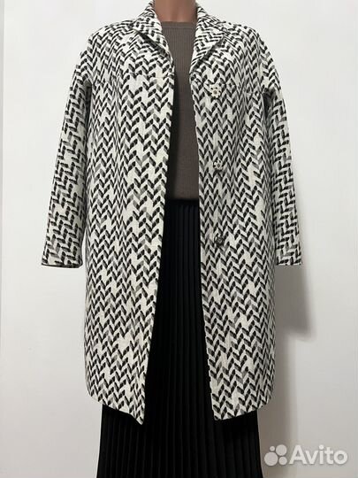 Samatti тканевое пальто на теплую весну 44-46