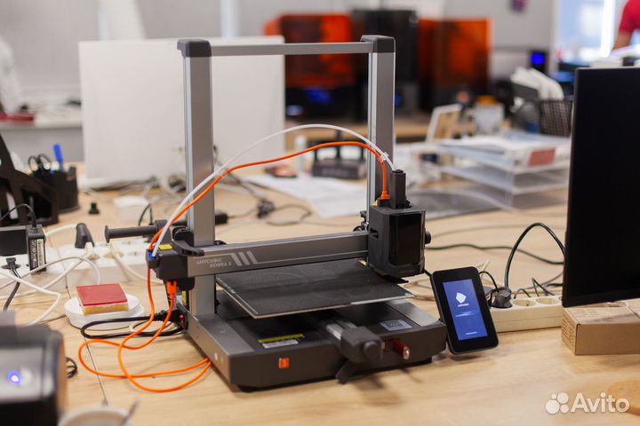 3D принтер Anycubic Kobra 3 Combo цветная печать