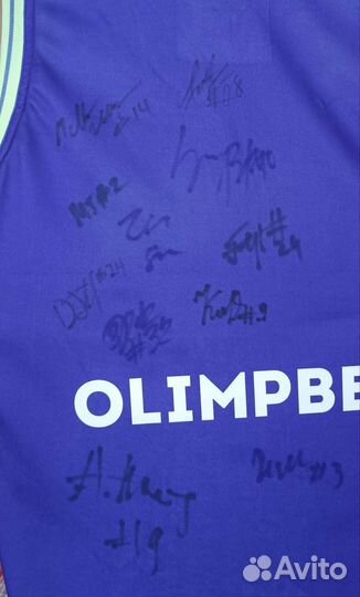 Футболка майка Матч Звёзд 2023 с автографами