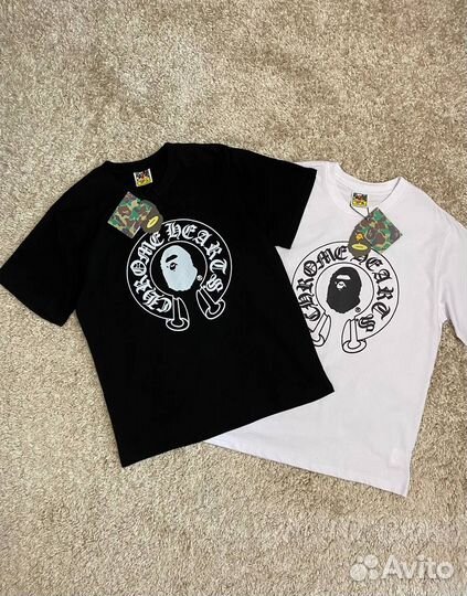 Футболка Bape x Chrome Hearts