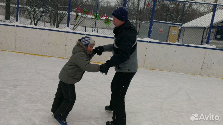 Обучение базовому катанию на коньках и роликах