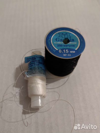 Мононить и нить для бисера