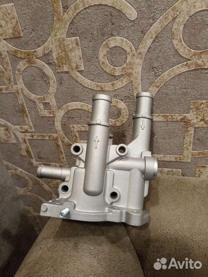 Корпус термостата опель, шевроле