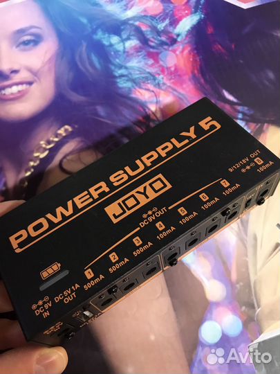 Блок питания для гитарных педалей joyo