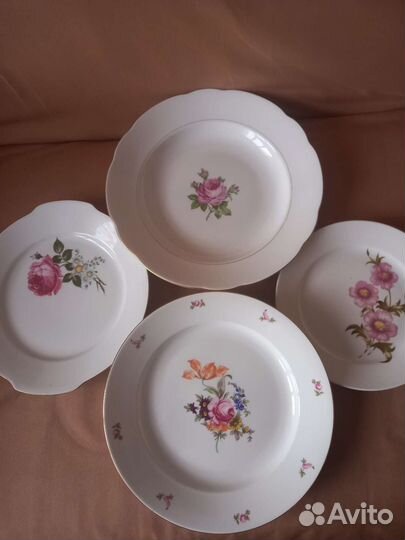 Блюда от сервизов фирмы kahla, Мейсенский букет