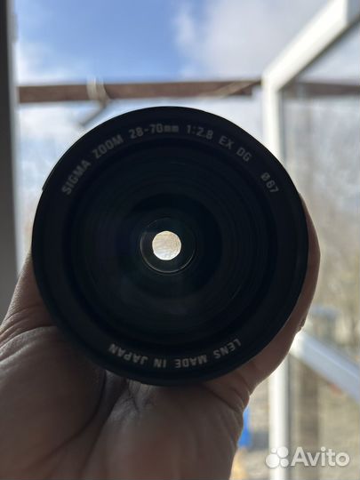 Объектив sigma 28-70 f2,8 ex dg d