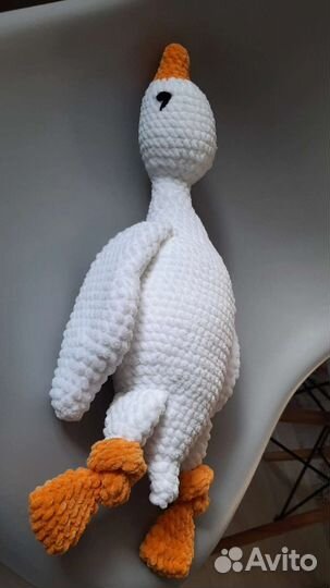 Вязаные гуси ручной работы