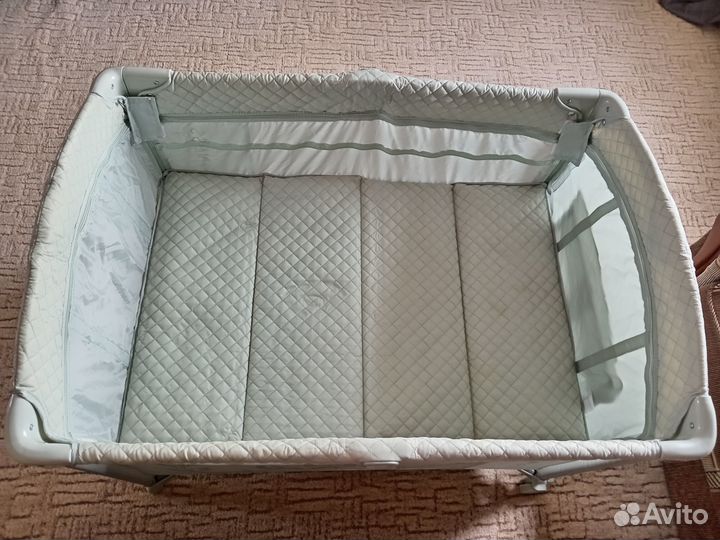 Детский складной манеж кровать happy baby wilson