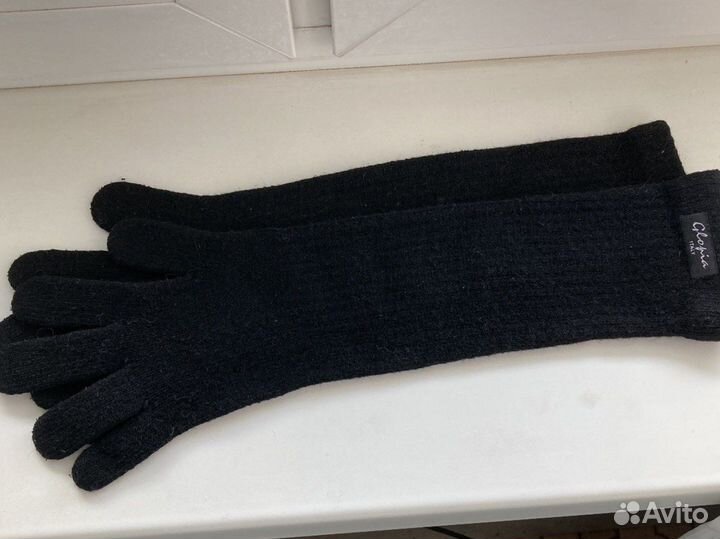Перчатки женские длинные