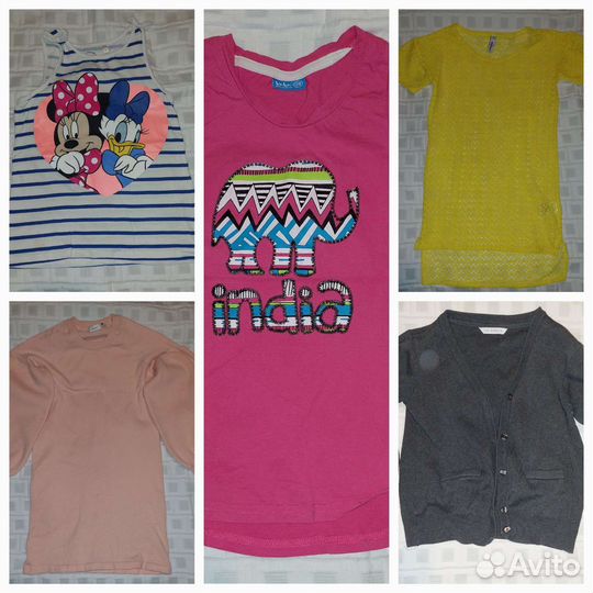 Вещи пакетом на девочку 128