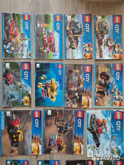 Lego россыпью с инструкциями
