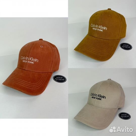 Кепка (бейсболка) Calvin Klein хаки