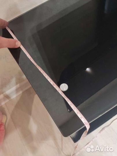 Тумба стеклянная под тв