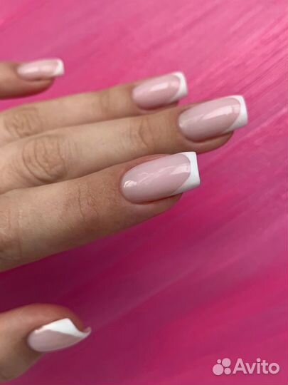 Маникюр с покрытием
