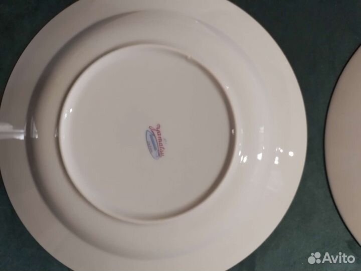 Тарелки yamatsu 4шт большые глубокие диаметр 23см