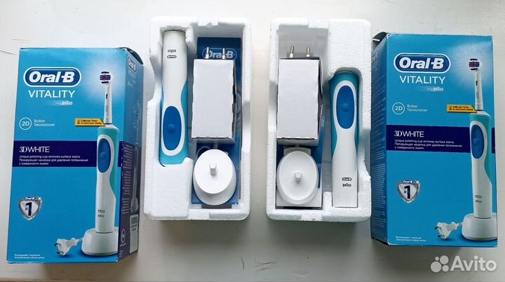 Электрическая зубная щетка oral B