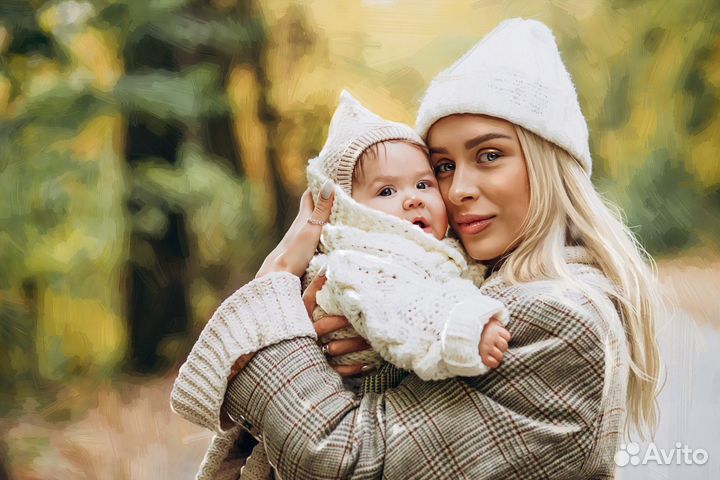 Портрет по фото, картина по фотографии