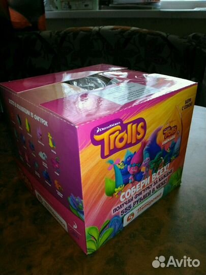Тролли ластики - много