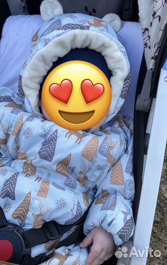 Комбинезон демисезонный 74