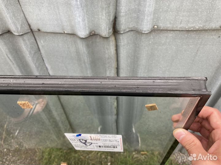 Стеклопакет на балконную дверь новое